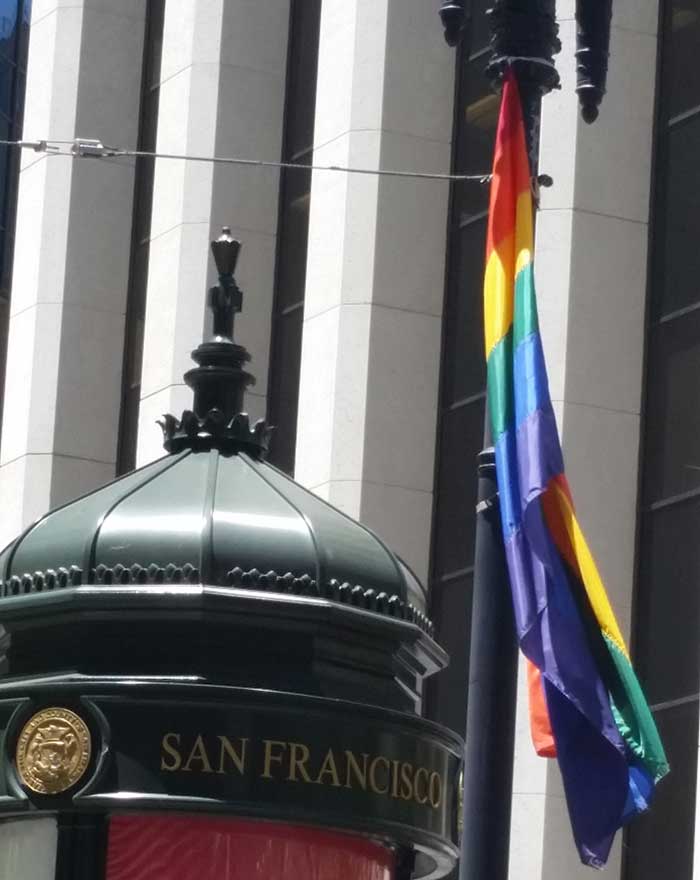 San Francisco Gay Flag