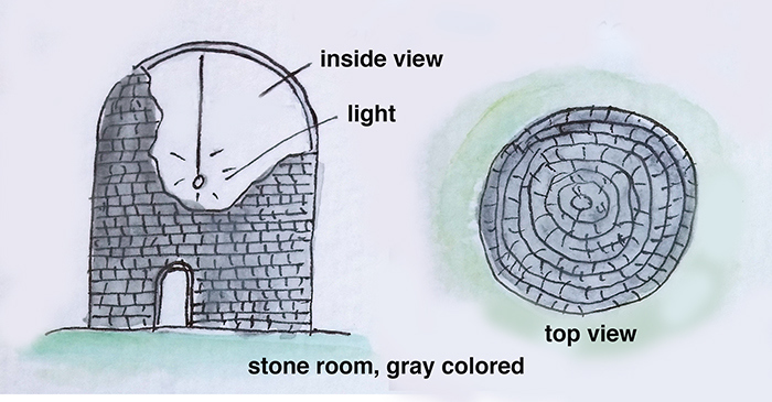 Stone healing room